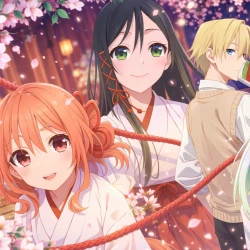 Брачные узы с семьёй Амагами — постер аниме