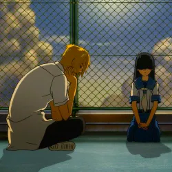 Чокнутая подружка — постер аниме