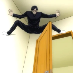 Да, я Сакамото, а что? — постер аниме