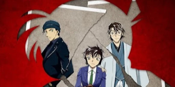 Детектив Конан: Алое алиби — баннер