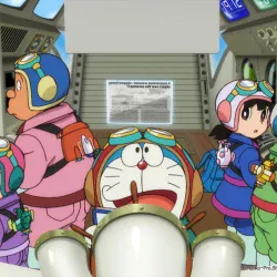 Дораэмон: Нобита и небесная утопия — постер аниме