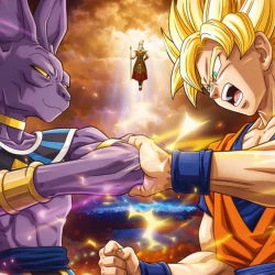 Драконий жемчуг: Битва Богов — постер аниме