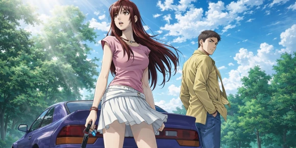 Инициал «Ди»: Экстра-стадия 2 — баннер