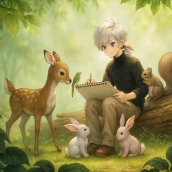 Исиномаки, город, который меняется и может измениться feat. Jun — постер аниме