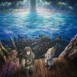 Кайна в великом Снежном море: Звёздный мудрец — постер аниме