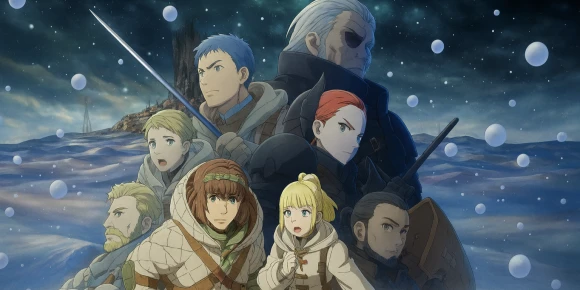 Кайна в великом снежном море — баннер