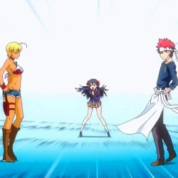 Кулинарные поединки Сомы OVA-3 — постер аниме