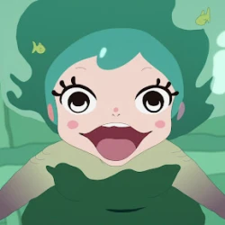 Лу за стеной — постер аниме