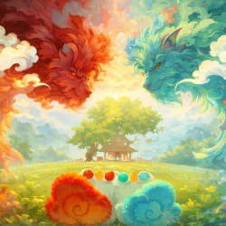 Мифические звери 2 — постер аниме