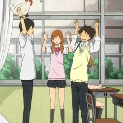 Монстр за соседней партой — постер аниме