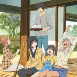 Полёт ведьмы — постер аниме