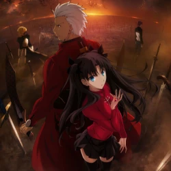 Судьба: Ночь схватки. Клинков бесконечный край (фильм) — постер аниме