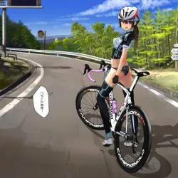 Трусливый велосипедист: Запасной велосипед — постер аниме