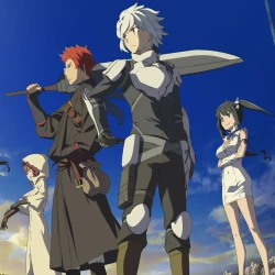 В подземелье я пойду, там красавицу найду! [ТВ-1] — постер аниме