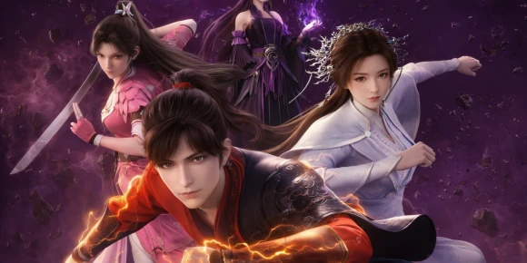 Воинственный бог Асура — баннер