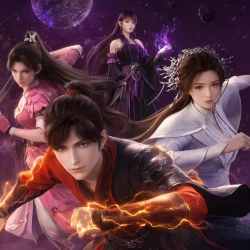 Воинственный бог Асура — постер аниме