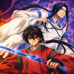 Юный мастер Инь-Ян — постер аниме