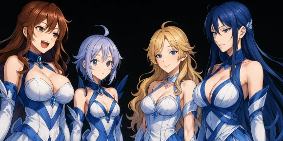 Абсолютная невинность: Девочки волшебницы — баннер