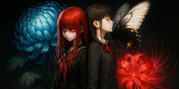 Адская девочка (третий сезон) — баннер