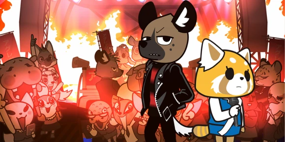 Агрессивная Рэцуко (2020) — баннер