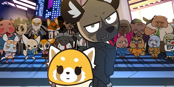 Агрессивная Рэцуко — баннер