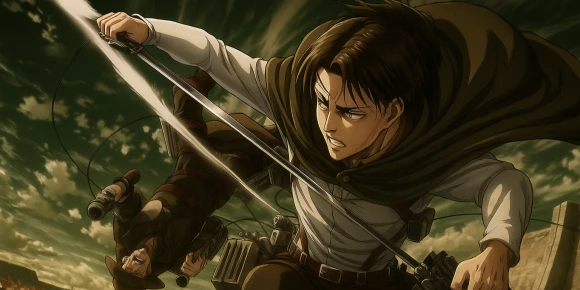 Атака титанов 3: Спецвыпуски — баннер