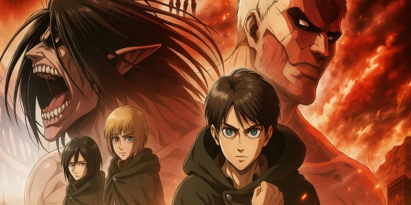 Атака титанов: Хроника — баннер