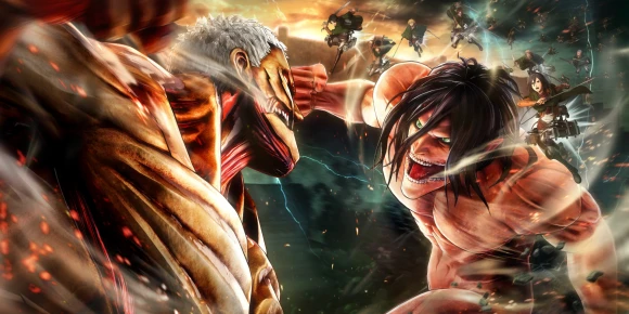 Атака титанов OVA-1 — баннер