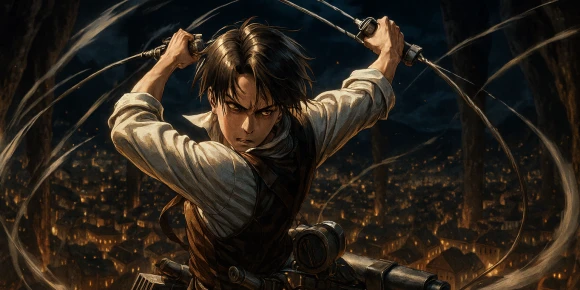 Атака титанов OVA-2 — баннер