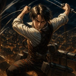 Атака титанов OVA-2 — постер аниме