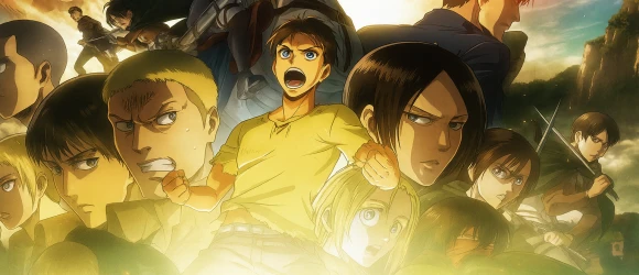 Атака титанов [ТВ-2] — баннер