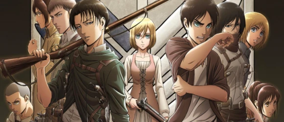 Атака титанов [ТВ-3, часть 1] — баннер