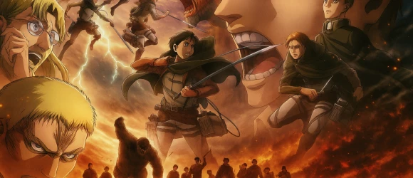 Атака титанов [ТВ-3, часть 2] — баннер