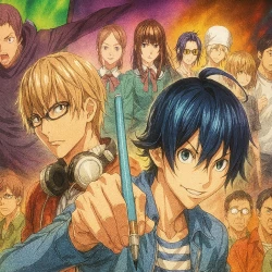 Бакуман. [ТВ-1] — постер аниме