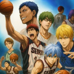 Баскетбол Куроко [ТВ-1] — постер аниме