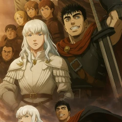 Берсерк. Золотой век: Фильм I. Бехерит Властителя — постер аниме