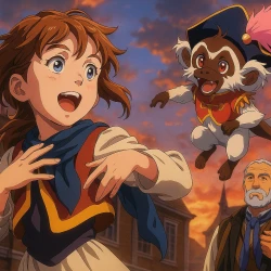 Бездомная девочка Реми — постер аниме