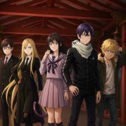 Бездомный Бог: Арагото — постер аниме