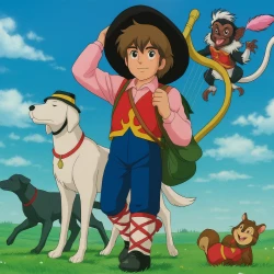 Бездомный мальчик Реми [ТВ] — постер аниме