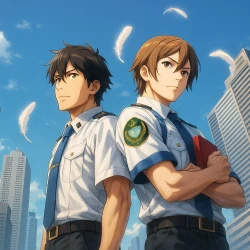 Библиотечная война — постер аниме