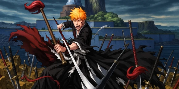 Блич: Уходя в пустоту, я зову тебя по имени — баннер