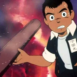 Босоногий Гэн — постер аниме