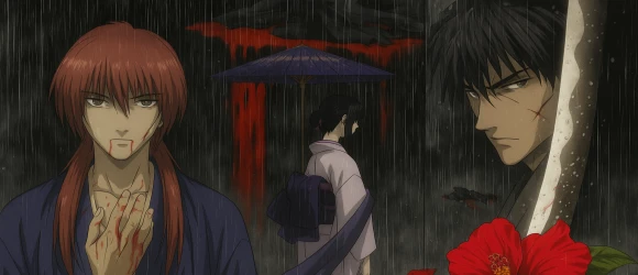 Бродяга Кэнсин OVA-1 — баннер