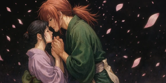 Бродяга Кэнсин OVA-2 — баннер