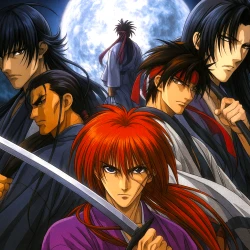 Бродяга Кэнсин: Реквием по империалистам-патриотам — постер аниме