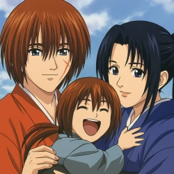 Бродяга Кэнсин: Специальная концовка — постер аниме