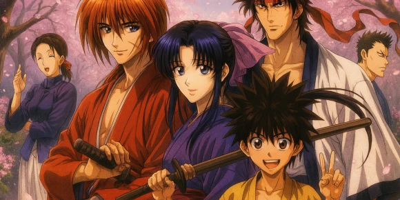 Бродяга Кэнсин [ТВ-1] — баннер