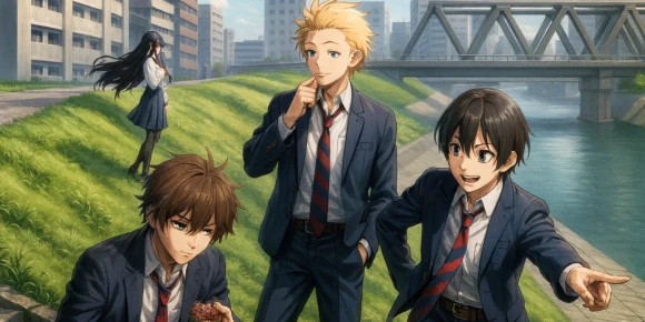 Будни старшеклассников — баннер