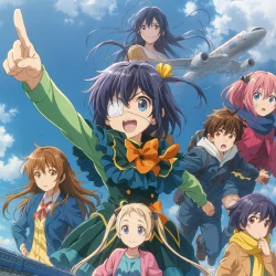 Чудачество любви не помеха! Положись на меня — постер аниме