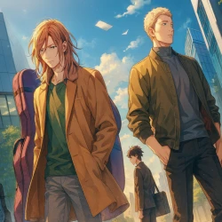 Дарованный — постер аниме